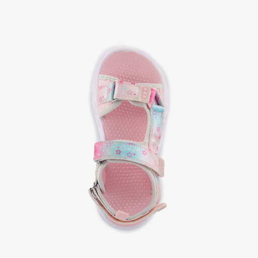 Meisjes sandalen met lichtjes roze pastel