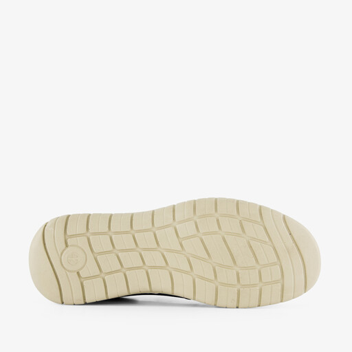 Heren instappers met perforaties blauw