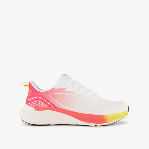 Dames hardloopschoenen wit rood