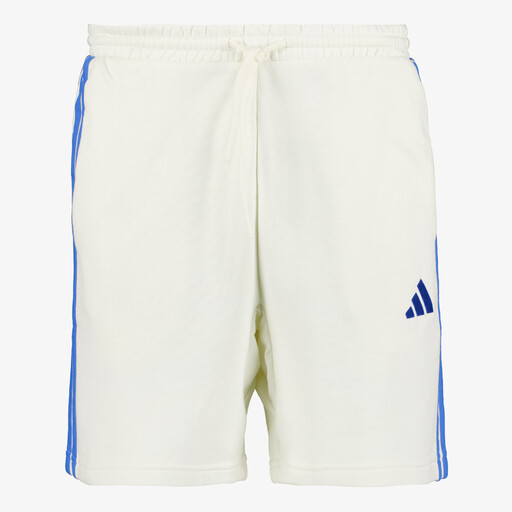 M 3S FT heren sportshort wit blauw