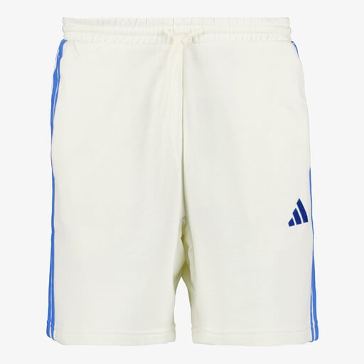 M 3S FT heren sportshort wit blauw