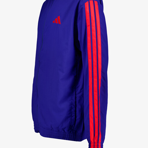 M 3S WV TT heren trainingsvest blauw rood