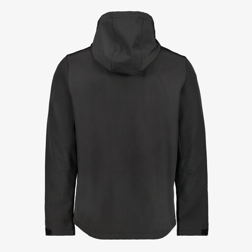 Heren softshell jas zwart
