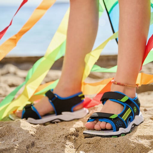 Jongens sandalen zwart