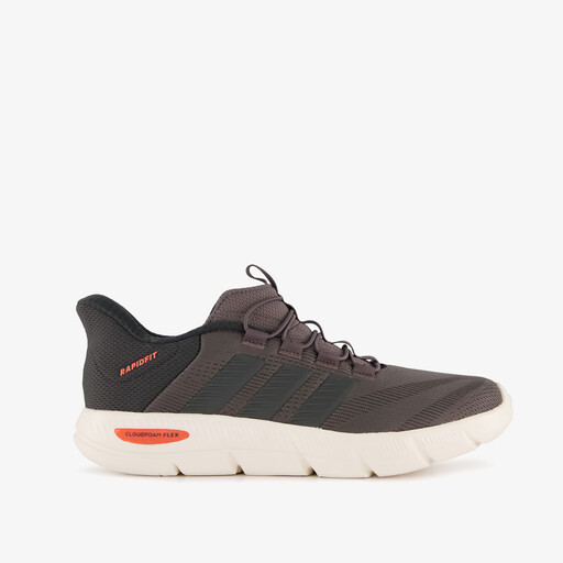 Rapidfit Wide Fit heren sneakers grijs zwart