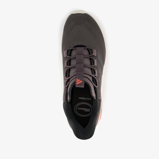 Rapidfit Wide Fit heren sneakers grijs zwart