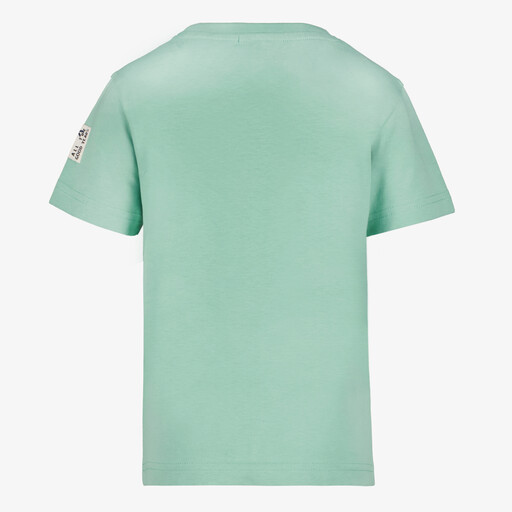 Jongens T-shirt met tijger mintgroen