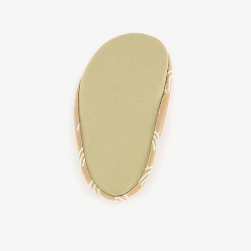 Caramel Regenboogjes kinder schoenen beige