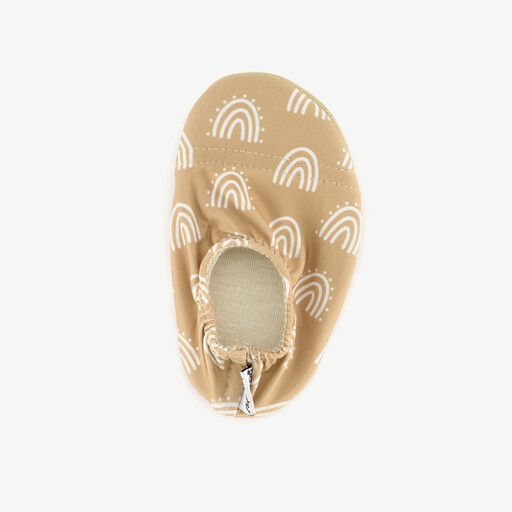 Caramel Regenboogjes kinder schoenen beige