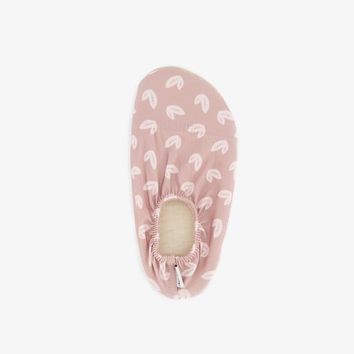 Amber kinder schoenen met hartjes roze