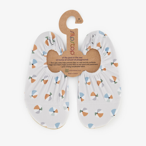 Beachbal Naturel kinder schoenen wit