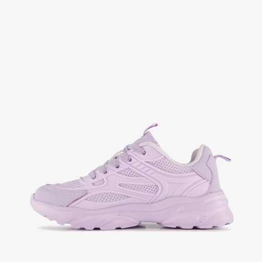 Meisjes dad sneakers lila