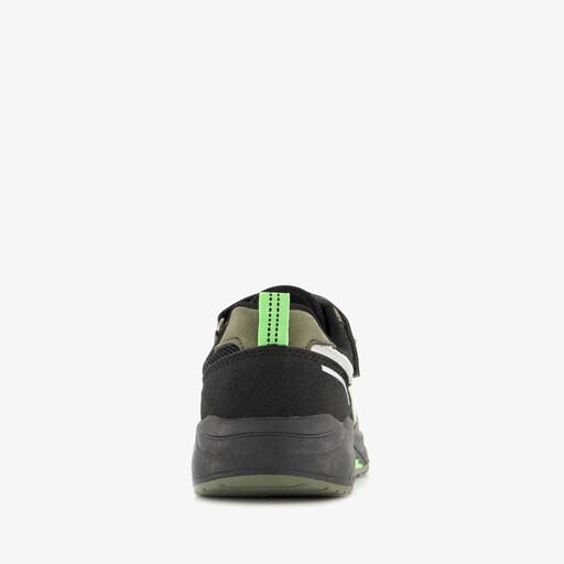 Jongens sneakers groen zwart