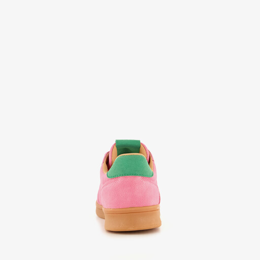 Dames sneakers roze groen