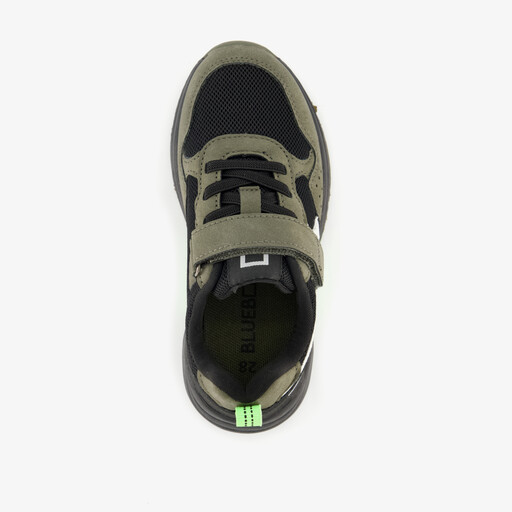 Jongens sneakers groen zwart