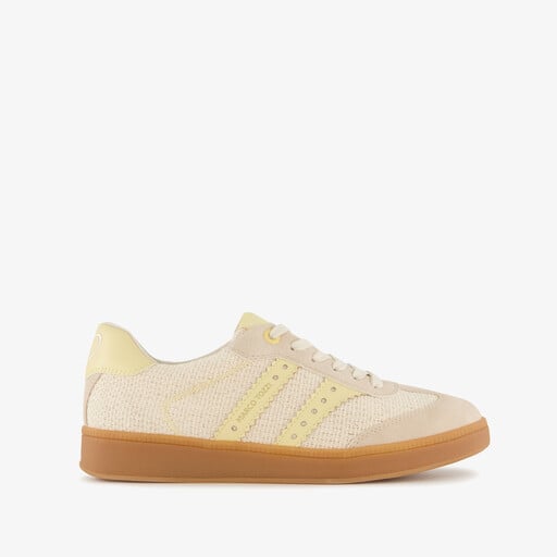 Dames sneakers beige geel