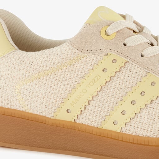Dames sneakers beige geel
