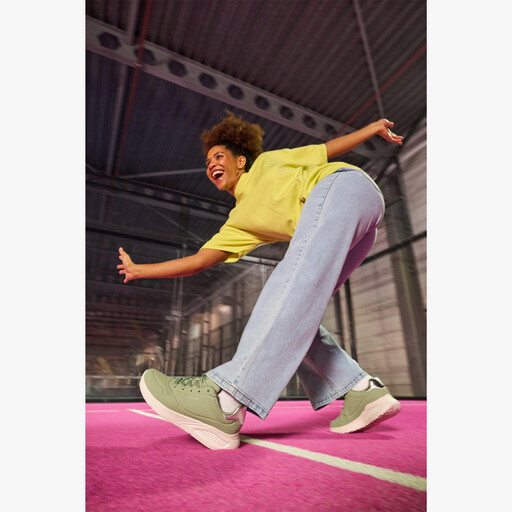 Uno Lite dames sneakers groen