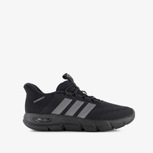 Rapidfit Wide Fit dames sneakers zwart