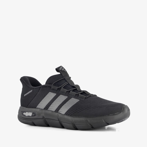 Rapidfit Wide Fit dames sneakers zwart