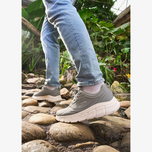BOBS B Flex - Arctic Edge heren sneakers grijs