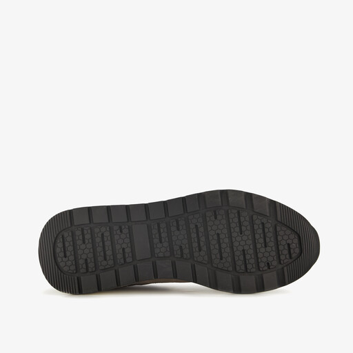 Suède heren sneakers taupe