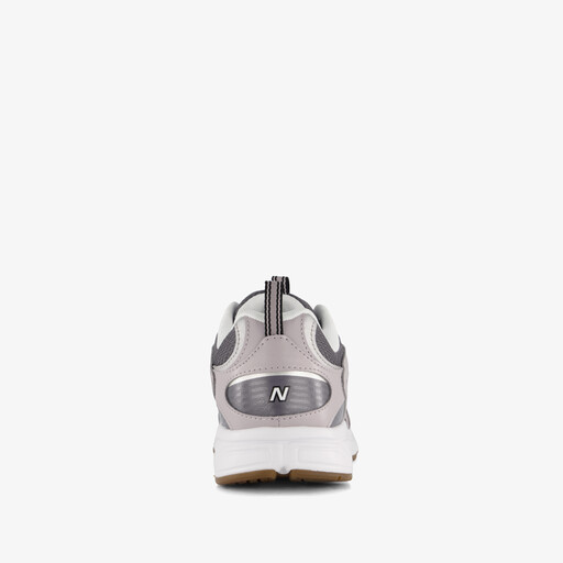 408 heren sneakers grijs wit