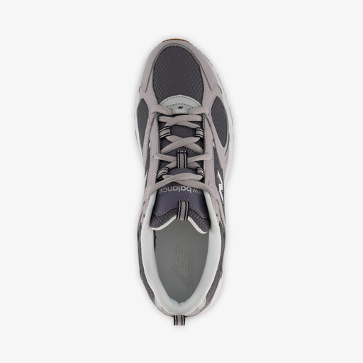 408 heren sneakers grijs wit