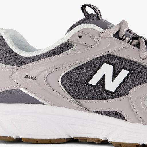 408 heren sneakers grijs wit
