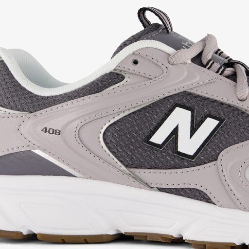 408 heren sneakers grijs wit