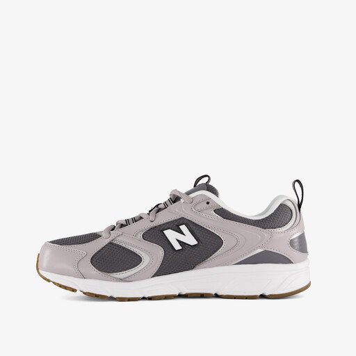 408 heren sneakers grijs wit