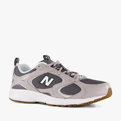 408 heren sneakers grijs wit