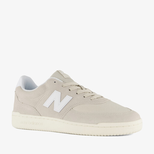 BB80 suede heren sneakers beige