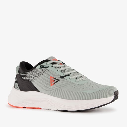 Heren fitnessschoenen groen zwart