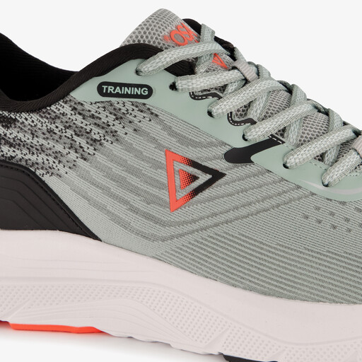 Heren fitnessschoenen groen zwart