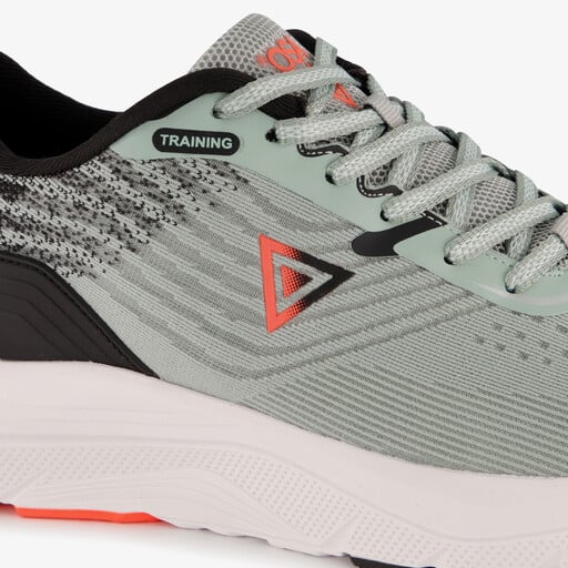 Heren fitnessschoenen groen zwart