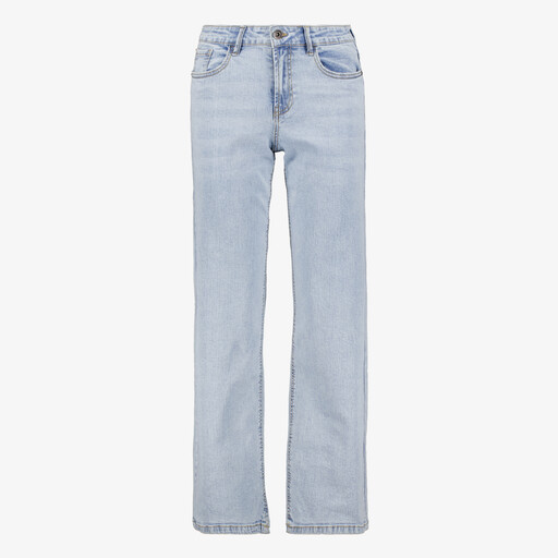 Dames wide leg jeans lichtblauw lengte 33