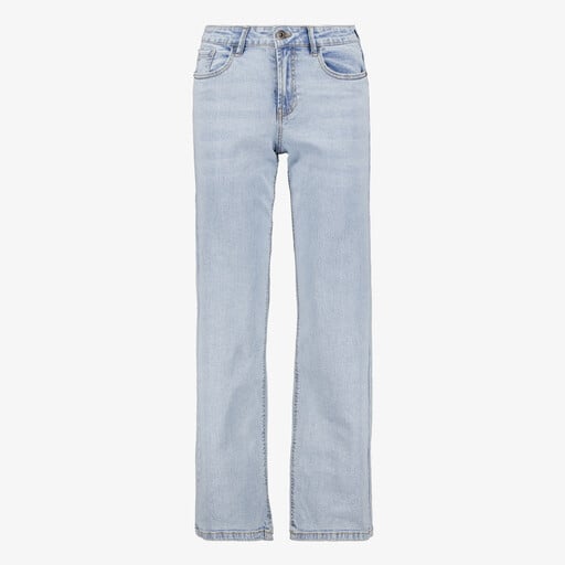 Dames wide leg jeans lichtblauw lengte 33