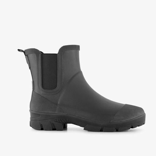 Korte heren regenlaarzen zwart