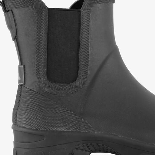 Korte heren regenlaarzen zwart