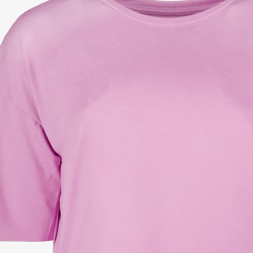 Dames sport T-shirt roze