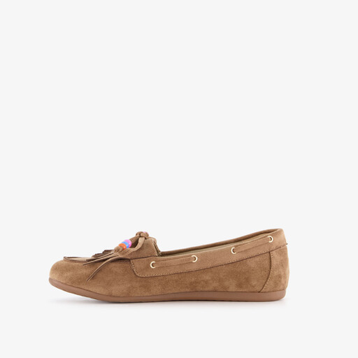 Dames mocassins bruin