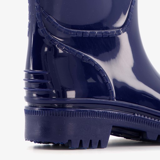 Blauwe kinder regenlaarzen