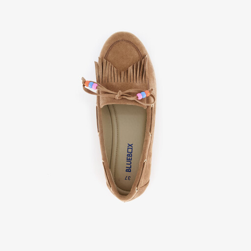 Dames mocassins bruin