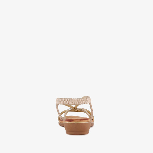 Dames sandalen goud