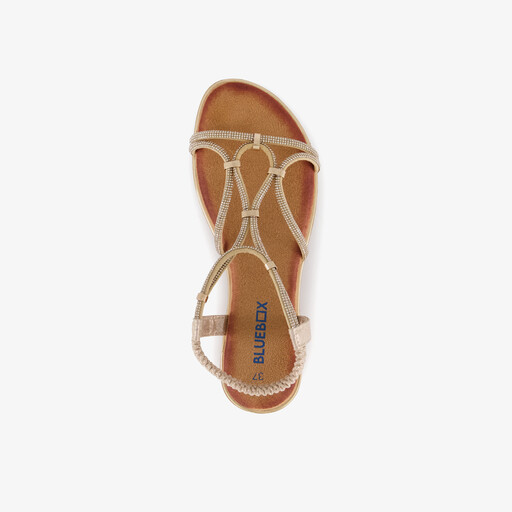 Dames sandalen goud