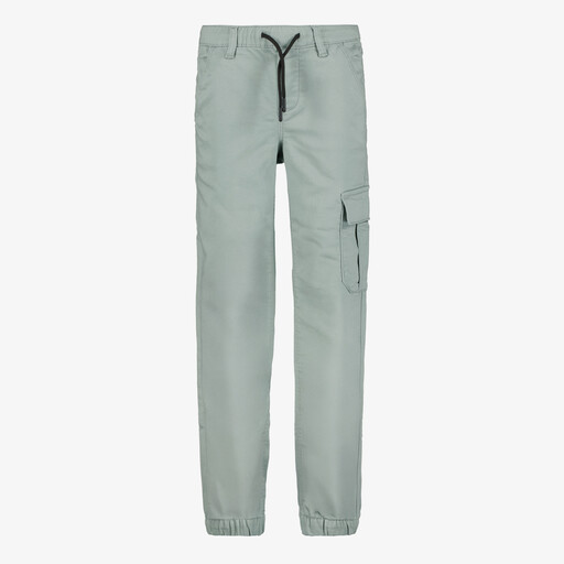 Jongens cargo broek groen