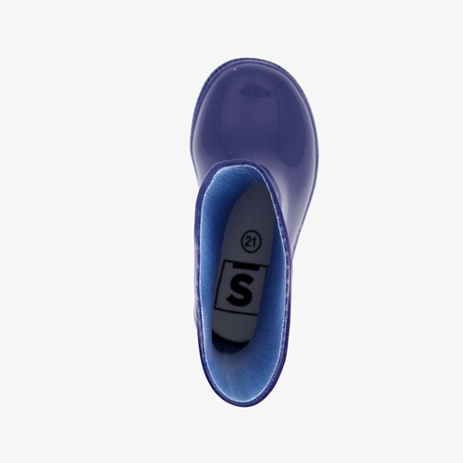 Blauwe kinder regenlaarzen