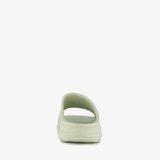 Dames badslippers saliegroen