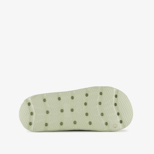 Dames badslippers saliegroen